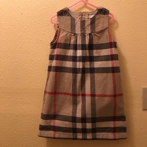 Girls Burberry dress